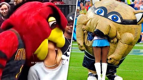 What drove 100 mascots to go on a rampage?